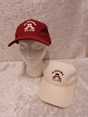 Universidad de Alabama: Crimson Tide Club Sombrero con Correa Lote: ¡2 Gorras! Foto 1 de 4