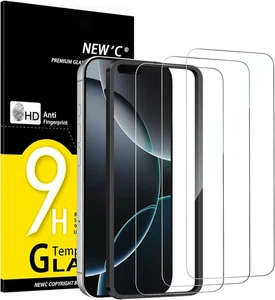 NUEVO'C Paquete de 3 Diseñado para iPhone 17 Pro Max, Protector de Pantalla iPhone 16 Pro Max - Imagen 1 de 8