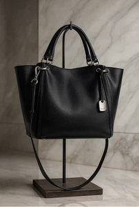 NEU FURLA schwarz Saffiano Leder Beuteltasche Tasche wandelbar - ECHT FURLA ZAFFIRO - Bild 1 von 19