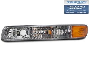 Park Signal Light Left Fits 99-06 GMC Sierra 07 Classic/ 00-06 Yukon 1500 Xl - Picture 1 of 4