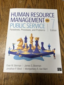 Human Resource Management in Public Service: Paradoxes, Processes, - VERY GOOD - Imagen 1 de 4