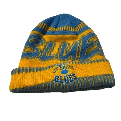 St. Louis Blues Hockey Youth NHL Knit Beanie Hat Winter Cap - Image 1 of 4