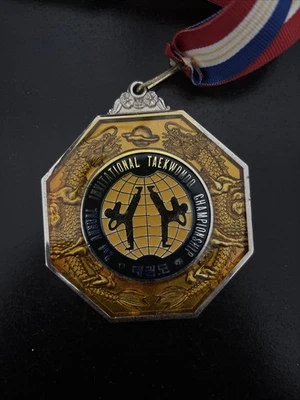 2nd ANNUAL INVITATIONAL TAEKWONDO  CHAMPIONSHIP MEDAL - Image 1 of 2