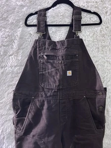 Carhartt Washed Duck Insulated Bib Overall braun OR4031-W Gr. XL (16-18) - Bild 1 von 11