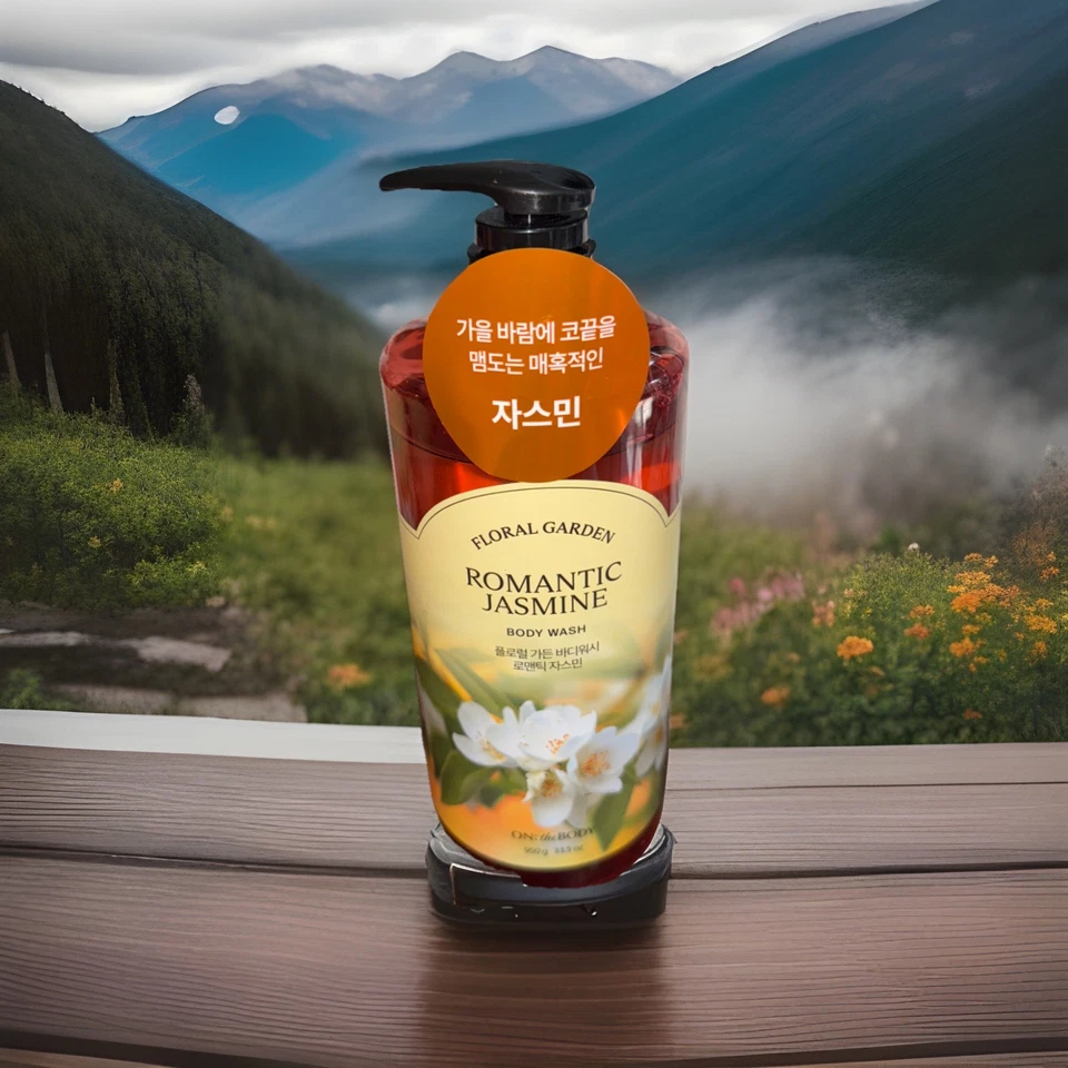 Jazmín romántico floral jardín, 33,5 oz, hecho en Seúl, Corea. Foto 1 de 1