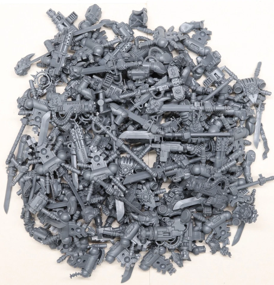 SPACE MARINES GREY KNIGHTS SPARES BITS BULK GAMES WORKSHOP WARHAMMER 40k 5 - Image 1 of 1