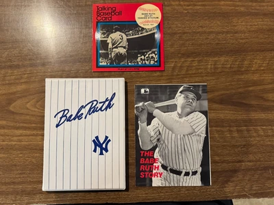 BABE RUTH 1989 CMC Limited Edition #1-20 With Binder, Talking Card & Story Book - Image 1 of 3