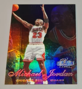 MICHAEL JORDAN # Row 2 Seat 1 SHOWSTOPPER NBA Flair Showcase 97-98 Bulls N.Mi-Mi - Picture 1 of 6
