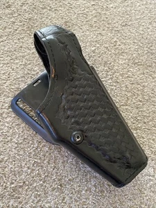 Safariland Holster Right Hand 200-77 Sig Sauer P220-P226 Basket Weave Leather - Picture 1 of 6