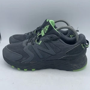 New Balance 410 V7 Low-Top Black/Blue/Green MT410CG7 Size 8.5D Trail Hiking - Picture 1 of 12