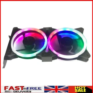 PCI Slot Dual Fan Mount Rack Bracket for 90mm PC Graphics Card Cooling Fan - Afbeelding 1 van 12