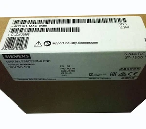 6ES7511-1AK01-0AB0 New Siemens SIMATIC S7-1500 6ES7 511-1AK01-0AB0 - Picture 1 of 4