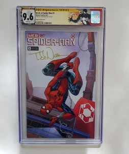 🔥 W.E.B. of Spider-Man #1 Todd Nauck Signed CGC 9.6 ✍️ Marvel 2021 Variant - Picture 1 of 9