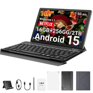 Android 15 XGODY P60 Android Tablet 8000mAh 10.1 inch 24GB+256GB WiFi 4G LTE GPS - Picture 1 of 10