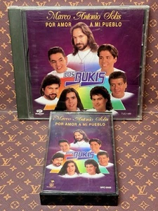Marco Antonio Solis Los Bukis Por Amor A Mi Pueblo CD 1995 Fonovisa & Cassette - Imagen 1 de 6