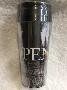 US OPEN Tennis Tournament NY Travel Coffee Tea Tumbler Without Handle Arthur Ash - Picture 1 of 7