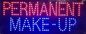 PERMANENT MAKEUP, LED SIGN, GOOD CONDITION - Picture 1 of 1