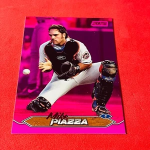 Mike Piazza .. PINK FOIL .. New York Mets .. 2024 Stadium Club Card 144 - Bild 1 von 2