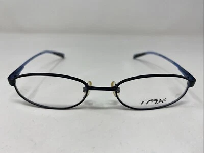 Timex TMX PIKE BRUISE-BK 48-18-135 Black/Blue Full Rim Eyeglasses Frame DA66 - Image 1 of 4