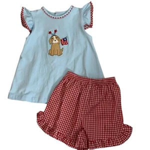 Remember Nguyen Madison set Patriotic Dog NWT size 5  - Picture 1 of 3