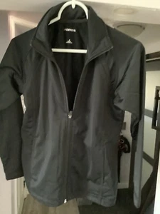 Youth Sport Tek Black Zip Up Jacket - Picture 1 of 2