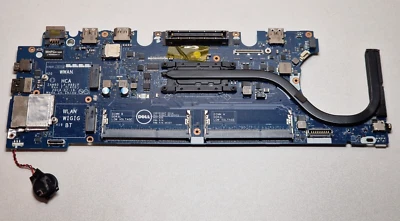 DELL LATITUDE E5250 MOTHERBOARD i5 5300U 2.30 GHz 04K00Y LA-A891P - Image 1 of 4