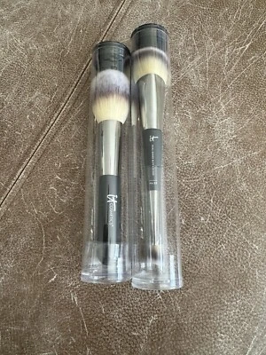 IT Cosmetics Heavenly Luxe Set Of 2 Makeup Brushes No. 8 And No. 23 Sealed - Image 1 of 4