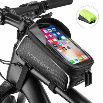 ROCKBROS Fahrrad Rahmentasche Wasserdicht Fahrradtasche Für 6,0' Handytasche
