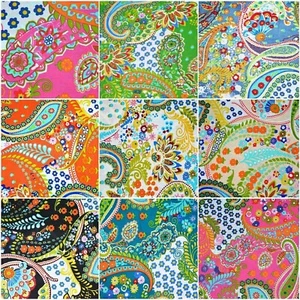 Indian Fabric Cotton Fabric By Yard Hand Block Print fabric Dressmaking Paisley - Picture 1 of 50