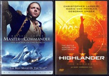 Master and Commander: The Far Side of the World (DVD) & Highlander 3: TFD (DVD)