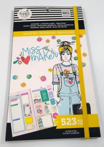 Libro de accesorios adhesivos The Happy Planner Miss Maker 523 piezas. - Imagen 1 de 4