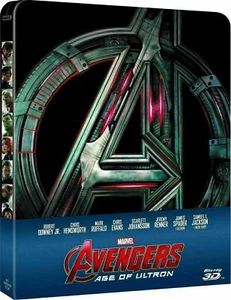 The Avengers: Age of Ultron - 3D/2D Limited Edition Steelbook [Blu-ray] New!! - Bild 1 von 1
