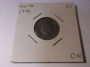 Switzerland Coins Qty 4 of 1946, 1968, 1969 and 1972 - Picture 1 of 8