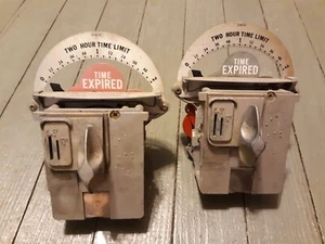 2402 Duncan 1 5 10 Cent Vintage 2 Hour Parking Meter Internals 2x - Picture 1 of 8