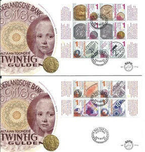 Nederland - FDC 771 a+b Geld - Imagen 1 de 1