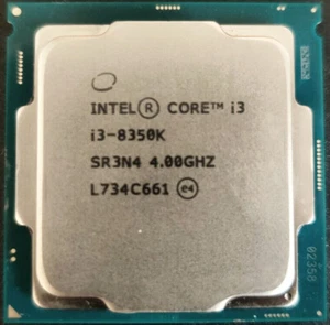 Intel i3-8350K 4.0GHz 4CORE SR3N4 Unlocked LGA 1151 CPU Processor - Picture 1 of 1