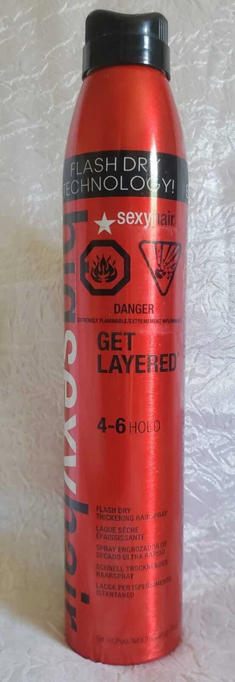 BIG Sexy Hair Get Layered VOLUMIZING THICKENING Hairspray 8 fl. oz. HAIR SPRAY - Image 1 of 1