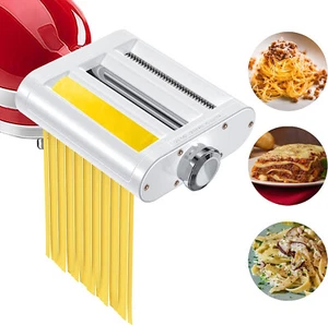 Accesorio para fabricante de pastas para batidoras de soporte KitchenAid 3 en 1 cortador de espaguetis - Imagen 1 de 10