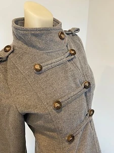 Maxim Women's Grey Button-Up Jacket - Size S - Great Condition - Picture 1 of 10