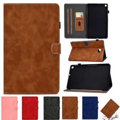 For Amazon Fire 7 HD 10 Plus 8 11th 12th Gen Smart Magnetic Leather Case Cover - Image 1 of 4