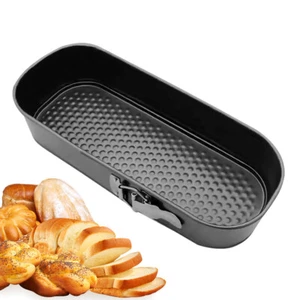 Springform kastenform Kastenbackform Königskuchenform Karbonstahl Grau - Bild 1 von 9