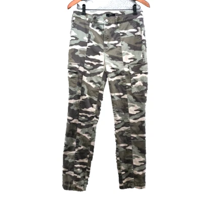 J Crew Vintage Straight Cargo Pants Womens 29 Tall 8 Military Utility Streetwear - Image 1 of 4