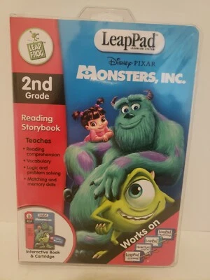 Leap Frog Leap Pad Monsters Inc. 2nd Grade Reading Storybook  - Image 1 of 2