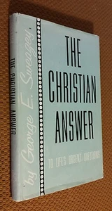 The Christian Answer to Life's Urgent Questions by Sweazey (1962, Hardcover wD J - Imagen 1 de 8
