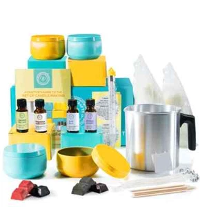 Hearts & Crafts Kit completo per fare candele olio profumo cera di soia fai da te - 2 libbre - Foto 1 di 6