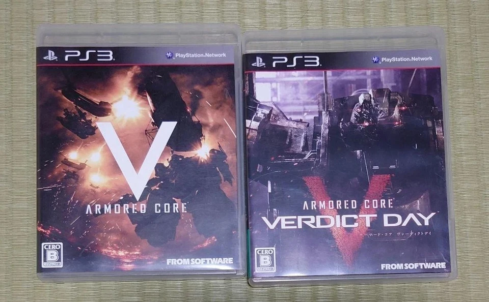 SYY218 Sony Playstation 3 ARMORED CORE V VERDICT DAY 2games SET JP - Image 1 of 1