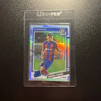 2023 - 24 Panini Donruss Optic FIFA Lamine Yamal #177 RC 评级新秀光学全息 — 第 1/2 张图片