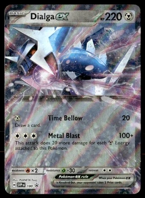 Dialga ex - Promo Holo SV: Scarlet & Violet Promo Cards 180 NM Pokémon TCG - Image 1 of 2
