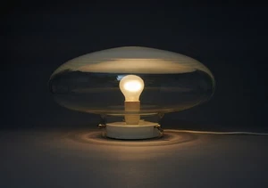 Rara lampada da parete e soffitto Leucos Murano Italy 1962 Gill 40 Roberto Pamio - Foto 1 di 15