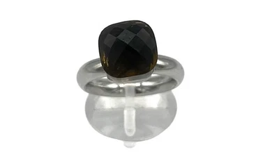 Modeschmuck Ring, simulierter Diamant, Gr. 54 - Bild 1 von 2